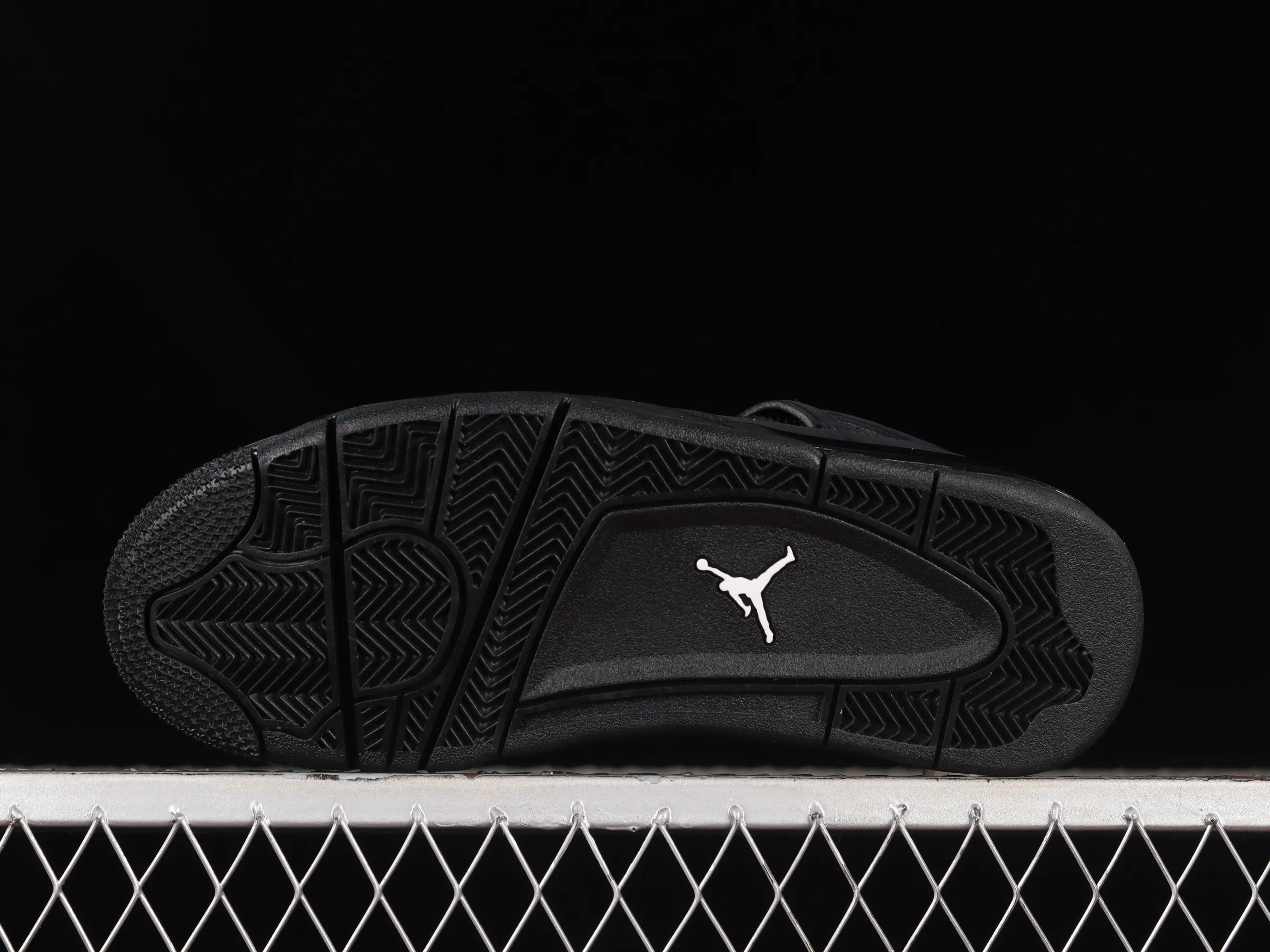 All categories Air Jordan Jordan series basketball shoes Air Jordan 4 LJR version Air Jordan 4 Retro "Black Cat" AJ4 Joe 4 Black Cat First layer frosted CU1110-010